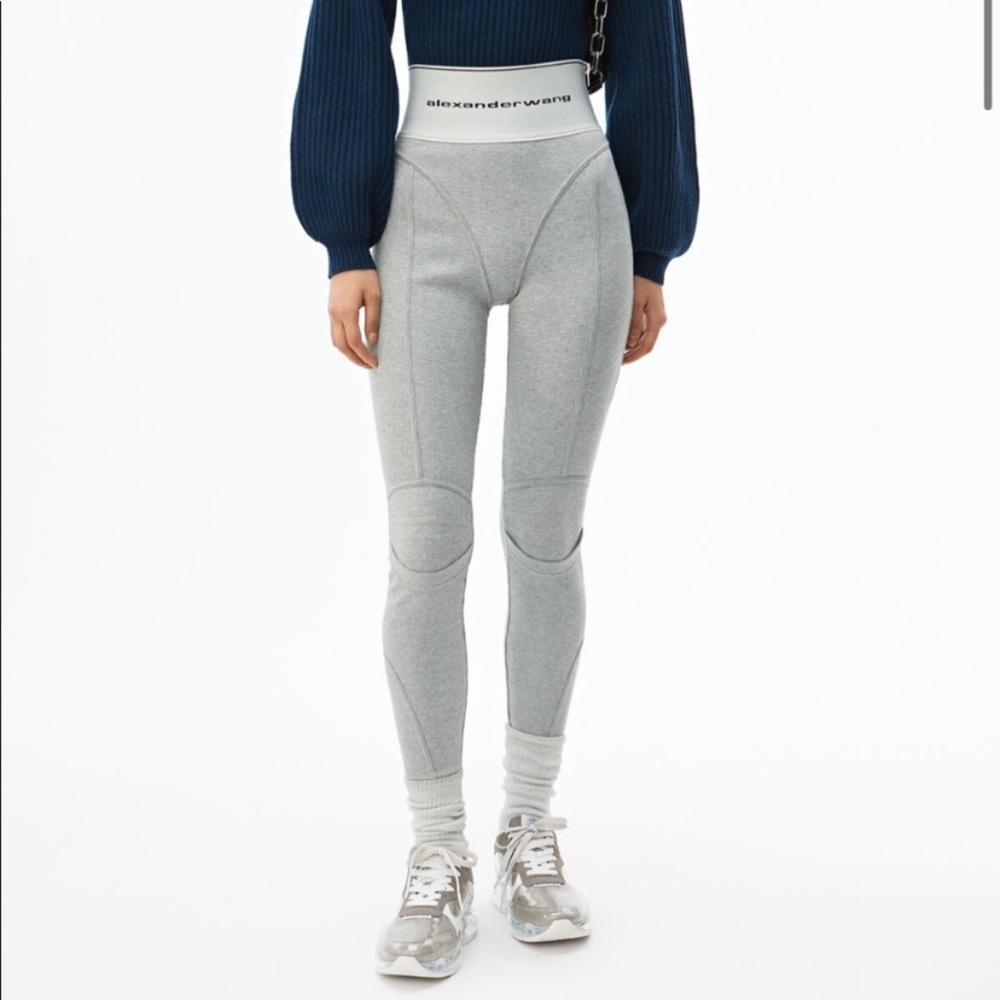 SOLD! Alexander Wang Logo Leggings